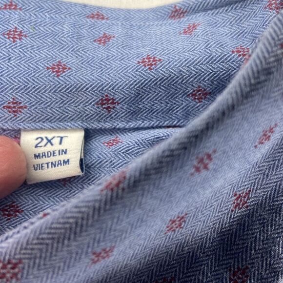Men’s long sleeve button down shirt 2XT ROWM - Picture 4 of 9
